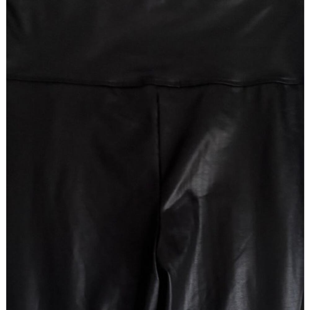 Rewind Black Faux Leather Ankle Pants - Picture 7 of 9